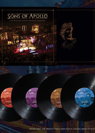 the album cover for Sons Of Apollo - Live With The Plovdiv Psychotic Symphony (Box)