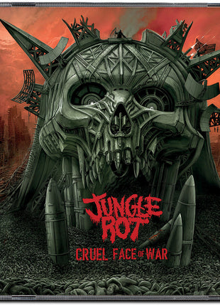 the album cover for Jungle Rot - Cruel Face Of War (Jewl)