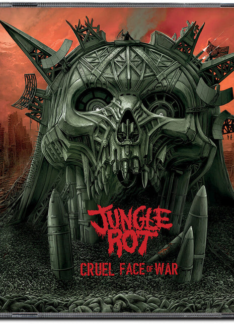 the album cover for Jungle Rot - Cruel Face Of War (Jewl)