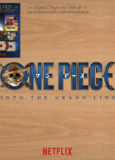 the album cover for Sonya Belousova  / Ostinelli,Giona (Box) (Post) - One Piece: Into Grand - Ost (Box) (Post)