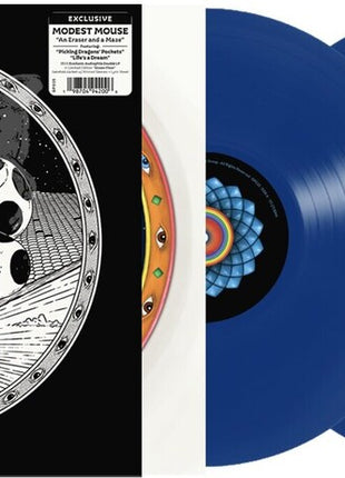 the album cover for Modest Mouse - Eraser & A Maze [Indie Exclusive Ocean Floor Blue 180g EcoSonic Audiophile Vinyl]