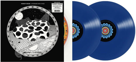the album cover for Modest Mouse - Eraser & A Maze [Indie Exclusive Ocean Floor Blue 180g EcoSonic Audiophile Vinyl]
