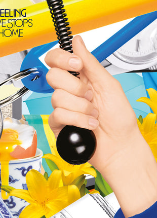 the album cover for Feeling - Blue Yellow - Twelve Stops & Home (Blue) [Colored Vinyl] (Ylw) (Aniv)