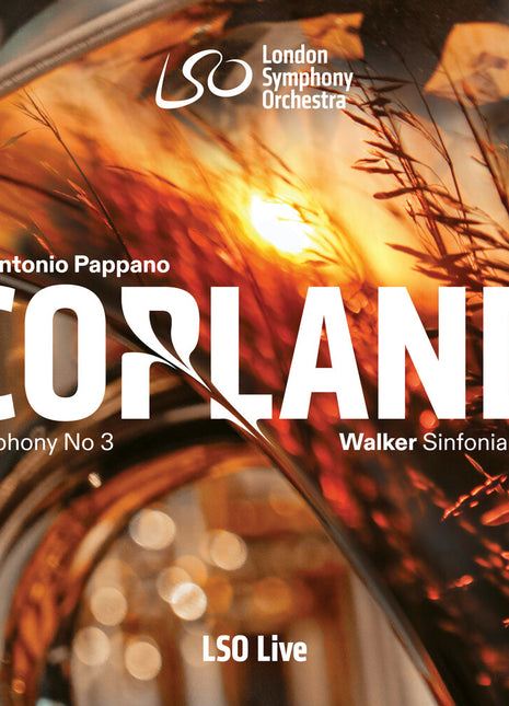 the album cover for London Symphony Orchestra - Sir Antonio Pappano