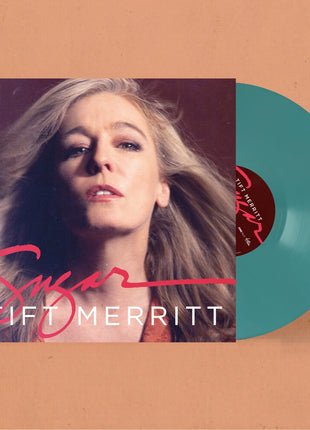 the album cover for Tift Merritt - Sugar [Indie Exclusive Opaque Jade Blue]