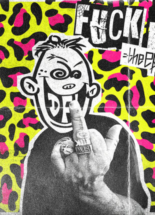 the album cover for Dfl (Dead Fucking Last) - Fuck It