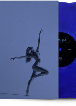 the album cover for Whirr - Raw Blue (Blue) [Colored Vinyl] [Deluxe]