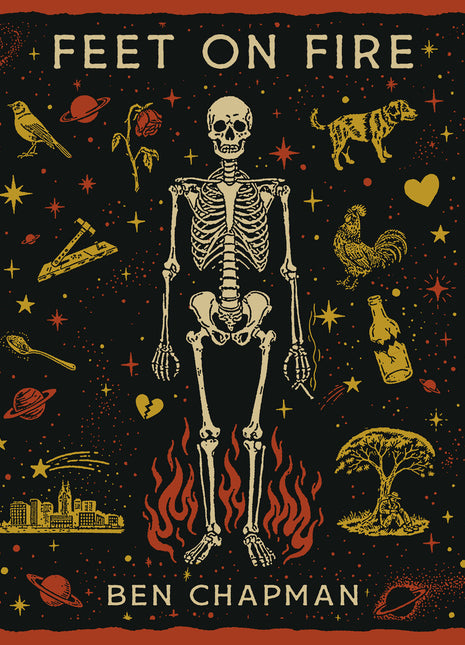 the album cover for Ben Chapman - Feet On Fire