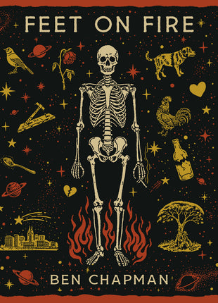 the album cover for Ben Chapman - Feet On Fire