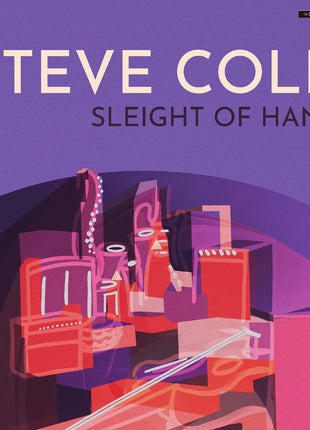 the album cover for Steve Cole - Sleight Of Hand
