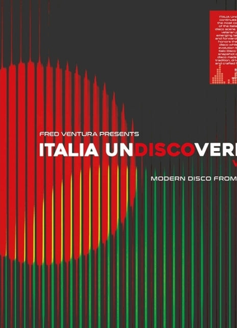 the album cover for Fred Ventura Presents Italia Undisco Vered 2 / Var - Fred Ventura Presents Italia Undisco Vered, Vol. 2: Modern Disco From Italy