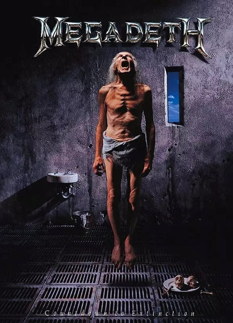 the album cover for Megadeth - Countdown To Extinction