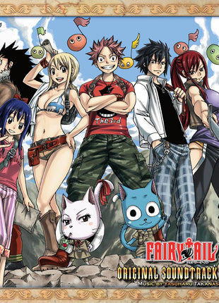 the album cover for Fairy Tail Vol.3 - O.S.T. (Colv) (Ylw) (Aniv) - Fairy Tail Vol.3 - O.S.T. [Colored Vinyl] (Ylw) (Aniv)