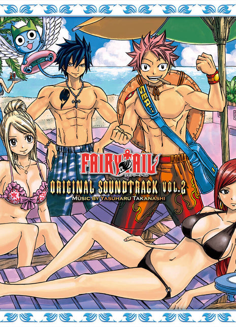 the album cover for Fairy Tail Vol.2 - O.S.T. (Blue) (Colv) (Aniv) - Fairy Tail Vol.2 - O.S.T. (Blue) [Colored Vinyl] (Aniv)