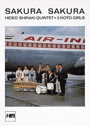 the album cover for Hideo Shiraki  Quintet / 3 Koto Girls - Sakura Sakura