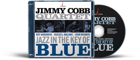the album cover for Jimmy Cobb  Quartet - Jazz In The Key Of Blue (Hybr)