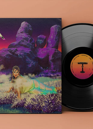 the album cover for Alia - Where The Echoes Bloom