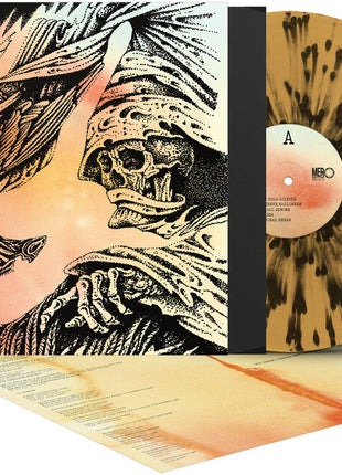the album cover for Heavy Eyes - Focus - Yellow/Black