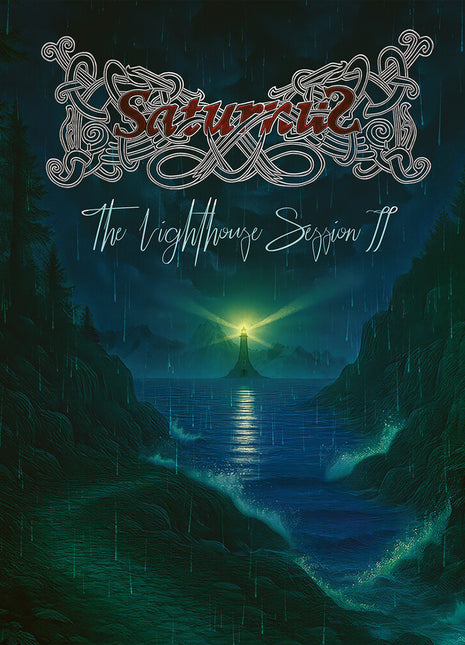 the album cover for Saturnus - The Lighthouse Session II