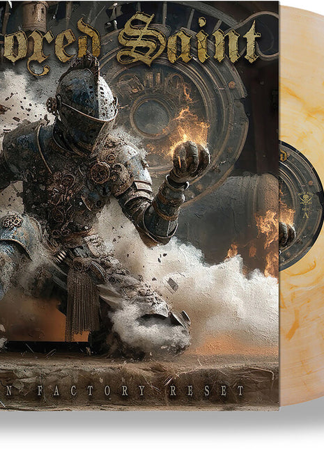 the album cover for Armored Saint - Emotion Factory Reset [Colored Vinyl]