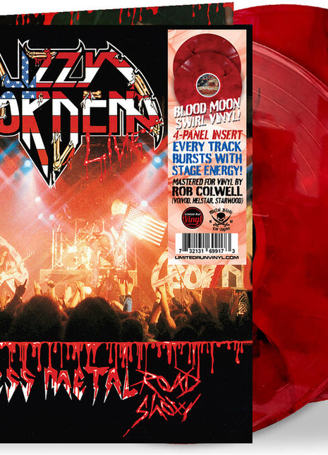 the album cover for Lizzy Borden - Murderess Metal Road Show: 40th Anniversary [Colored Vinyl]