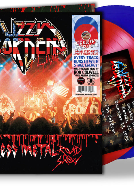 the album cover for Lizzy Borden - Murderess Metal Road Show: 40th Anniversary [Indie Exclusive]