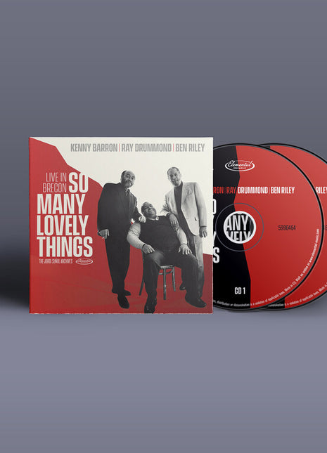 the album cover for Kenny Barron  / Drummond,Ray / Riley,Ben - So Many Lovely Things: Live In Brecon [Deluxe] [Limited Edition]