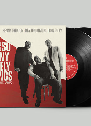the album cover for Kenny Barron  / Drummond,Ray / Riley,Ben - So Many Lovely Things: Live In Brecon [Deluxe] [Limited Edition]
