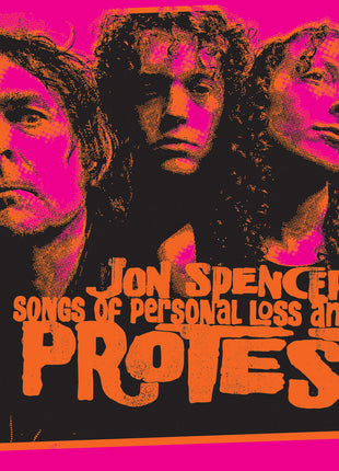 the album cover for Jon Spencer - Songs Of Personal Loss & Protest