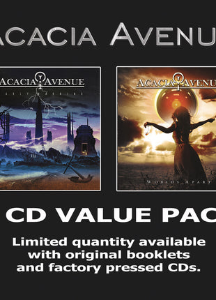 the album cover for Acacia Avenue - Early Warning And Worlds Apart