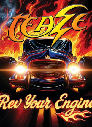 the album cover for Teaze - Rev Your Engines
