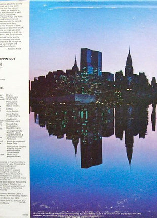 Webster Lewis And The Post-Pop Space-Rock Be-Bop Gospel Tabernacle Orchestra And Chorus : On The Town (LP, Album)