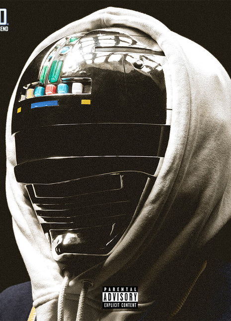 the album cover for Napoleon Da Legend - G.A.M.O. [Double Silver Galaxy Vinyl ]