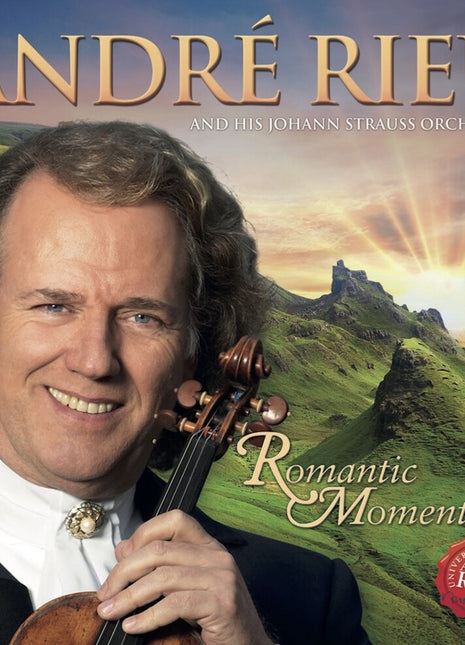 the album cover for Andre Rieu  / Johann Strauss Orchestra - Romantic Moments Ii [Deluxe] [Reissue]