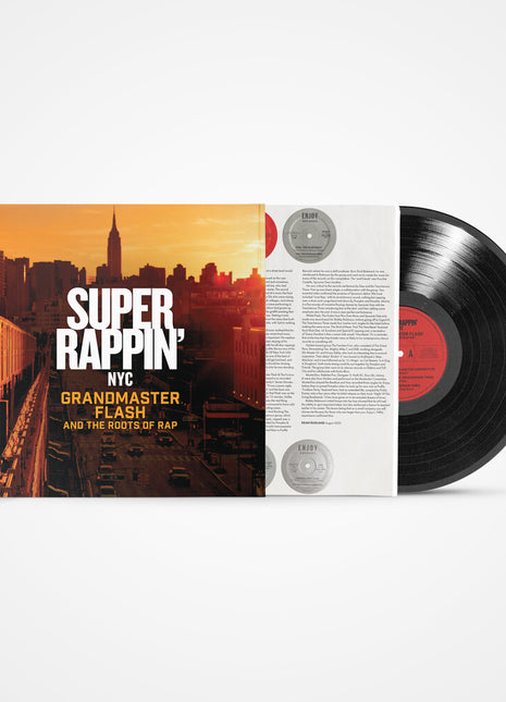 the album cover for Super Rappin' / Various (Dlx) (Ofgv) (Rmst) - Super Rappin' / Various [Deluxe] (Ofgv) [Remastered]