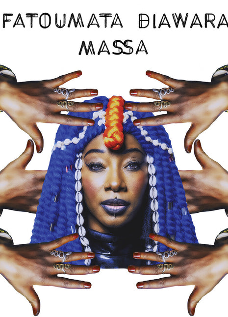 the album cover for Fatoumata Diawara - Massa