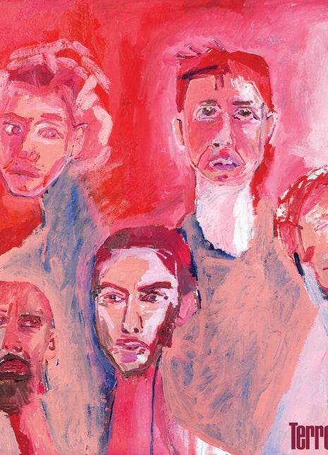 the album cover for POND - Terrestrials