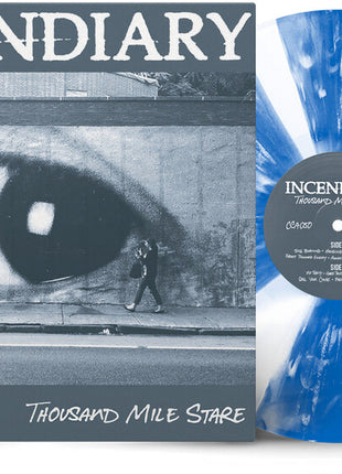 the album cover for Incendiary - Thousand Mile Stare (Blue) [Colored Vinyl] (Wht)
