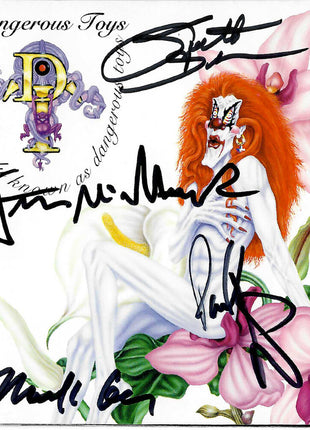 the album cover for Dangerous Toys - THE R*TIST 4*MERLY KNOWN AS DANGEROUS TOYS - SIGNED