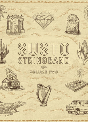 the album cover for SUSTO - Susto Stringband - Volume 2