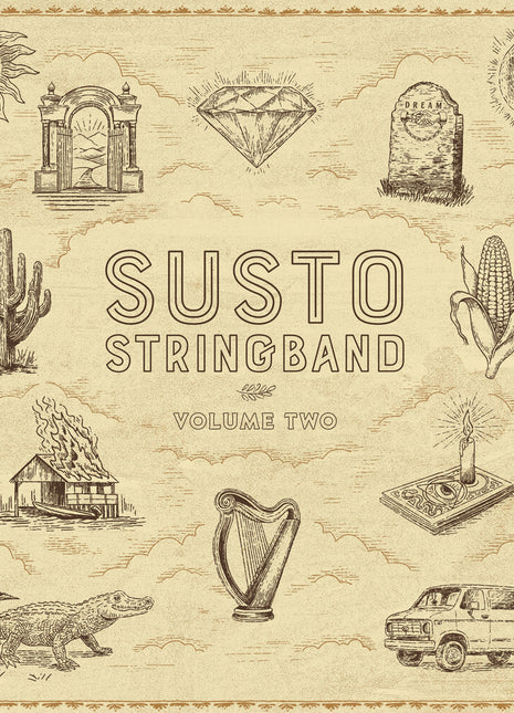 the album cover for SUSTO - Susto Stringband - Volume 2