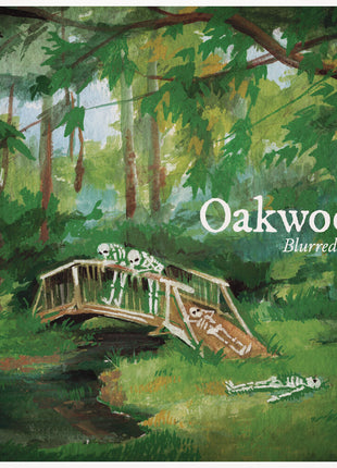 the album cover for Oakwood - Blurred Away [Colored Vinyl] (Gol)
