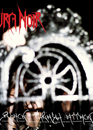 the album cover for Aura Noir - Black Thrash Attack [Colored Vinyl] (Red) (Aniv)
