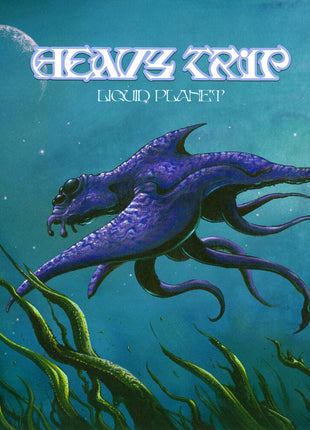 the album cover for Heavy Trip - Liquid Planet