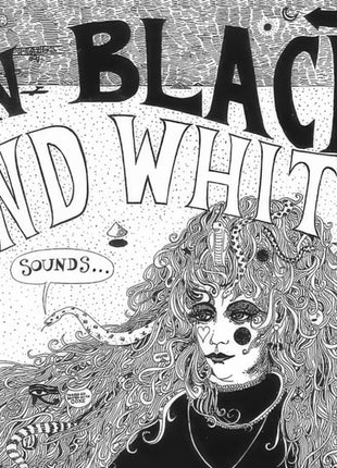 the album cover for In Black And White - Nowhere This Time / How Can I Make It (Ep)