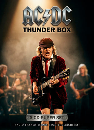 the album cover for AC/DC - Thunder Box (Box)
