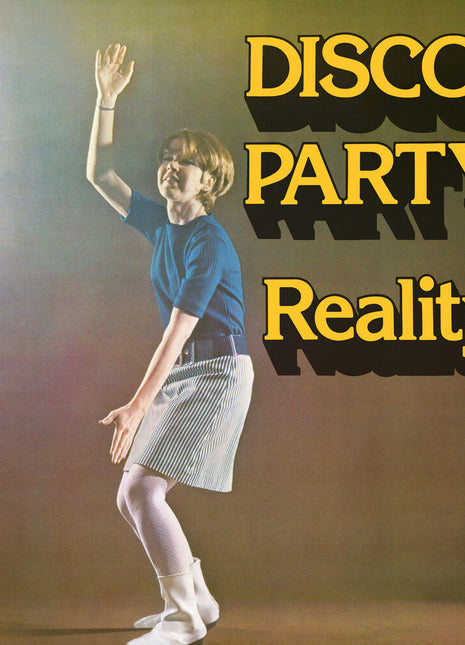the album cover for Reality - Disco Party (Blk)