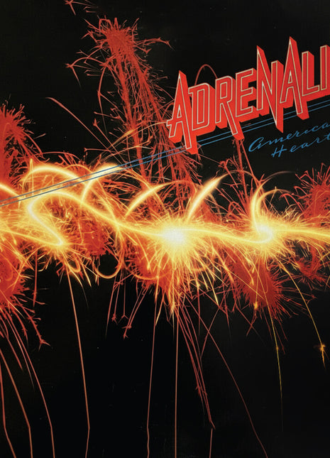 the album cover for Adrenalin - American Heart (Mod)