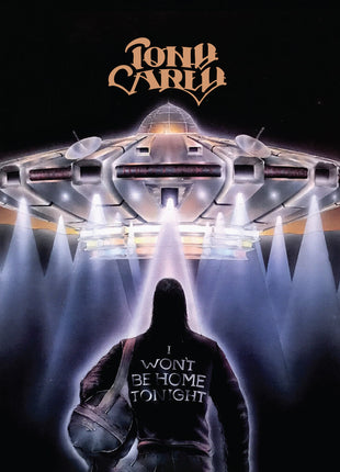 the album cover for Tony Carey - I Won't Be Home Tonight (Mod)