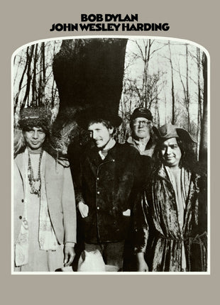 the album cover for Bob Dylan - John Wesley Harding